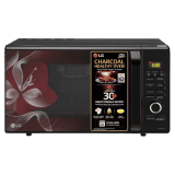 LG Charcoal Convection Healthy Microwave Oven | 28 L | Black | MJ2887BWUM DBKQILN
