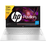 HP Pavilion Thin and Light Laptop | Intel Core i5 | 13th Gen | 1335U | 16 GB | 1 TB SSD | Windows 11 Home With MS Office | 15-EG3018TU | 15.6 Inch | 1.75 Kg | Natural Silver