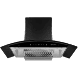 Faber HOOD SUNNY Wall Mounted Chimney | Black | HC SC BK 90