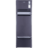 Whirlpool 260 L Frost Free Triple Door Refrigerator | FP 283D PROTTON ROY | Steel Onyx