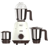 Pigeon 15597 ORB 750 Mixer Grinder | 3 Jars, White