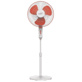 V-Guard Finesta STS Plus | 3 Blade Pedestal cum Table Fan | 2020 400 mm  | 3 Blade Pedestal Fan | White Red