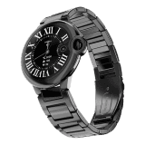 Fire-Boltt Topaz Round Luxury Smartwatch | 1.3 Inch | Black Metal