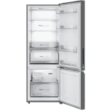 Haier  Refrigerator | HRB-3664PKG-E  | 346 L | Frost Free Double Door Bottom Mount 3 Star Refrigerator | BLACK GLASS