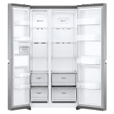 LG Refrigerator | GC-B257SLUV.APZQEBN | 694 Litres | Frost Free Side by Side Refrigerator with Door Cooling Plus Technology | Platinum Silver