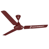 Impex Whizstar Ceiling Fan | 1200 mm | 1 Star | 3 Blade | Cherry Brown