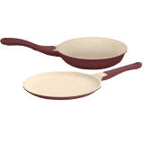 IMPEX | RUBY 2 PCS DIECAST NONSTICK COOKWARE SET