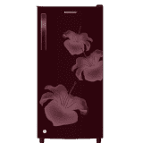 Kelvinator 170 litres | KRD-F180ECPAMP | 3 Star Single Door Refrigerator | Maroon Red