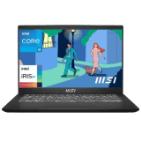 MSI  Modern 14 C11M-029IN Thin and Light Laptop | Intel Core i5 11th Gen 1155G7 | 16 GB/512 GB SSD/Windows 11 Home | 14 Inch | Classic Black