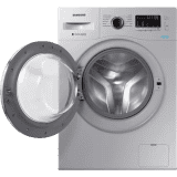 SAMSUNG WW66R22EK0S/TL Fully Automatic Front Load Washing Machine | 6.5 kg | Silver