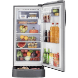 LG 201 L Direct Cool Single Door 5 Star Refrigerator | GL-D211CPZU | Shiny Steel