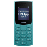 Nokia 105 DS Cyan Dual Sim Keypad Phone