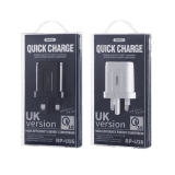Remax RP-U16 Quick Charge 3.0A UK Plug Charger Adapter