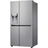 LG 668 L Frost Free Side by Side Refrigerator with with Hygiene Fresh+ and Smart ThinQ |WiFi Enabled | Shiny Steel | GC-L247CLAV