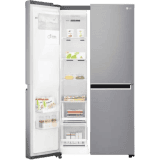 LG 668 L Frost Free Side by Side Refrigerator with with Hygiene Fresh+ and Smart ThinQ |WiFi Enabled | Shiny Steel | GC-L247CLAV