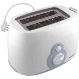 Morphy Richards 2 Slice Pop-up Toaster AT 202 Pop Up Toaster | White