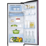 SAMSUNG 183 L Direct Cool Single Door 3 Star Refrigerator  | Camellia Purple | RR20C1723CR/HL