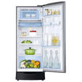SAMSUNG 192 L Direct Cool Single Door 2 Star Refrigerator-RR20A1Z1BS8/HL | Elegant Inox