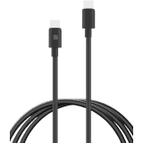 Portronics USB Type C Cable 2 A 1 m POR-1088 Konnect Core C Type C To Type C | Compatible with All Type C To Type C Supported Devices | Black