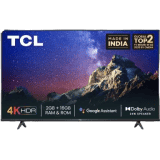 TCL P615 | 108 cm (43 inch) | Ultra HD 4K LED Smart TV with Dolby Audio | 43P615
