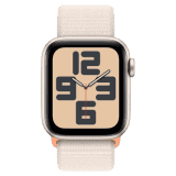 Apple Watch SE GPS 40 mm | 2nd Gen | Starlight Aluminium Case | Starlight Sport Loop
