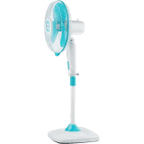 BAJAJ Airstream 3 Blade Pedestal Fan | 400 mm | Blue