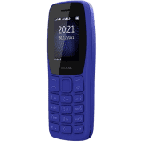 Nokia 105 Single SIM Keypad Mobile Phone | Blue