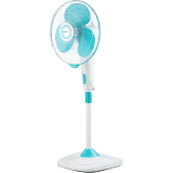 BAJAJ Airstream 3 Blade Pedestal Fan | 400 mm | Blue
