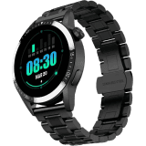 Fire-Boltt Ultimate Stainless Steel Luxury Smartwatch, Bluetooth Calling | 1.39" | Black Metal