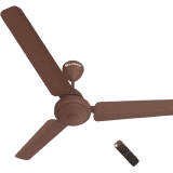 Atomberg Efficio Ceiling Fan | 1200 mm | 5 Star | BLDC Ceiling Fan with Remote Control | 3 Blade | Brown