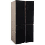 Haier 531 L Frost Free French Door Bottom Mount Inverter Technology Star Convertible Refrigerator  |  HRB-550KG  | Black |