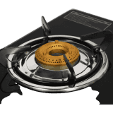 Faber Power 3BB BK Glass Manual Gas Stove | 3 Burners