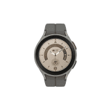 SAMSUNG Galaxy Watch5 Pro Smartwatch with Bluetooth Calling | 45mm Super AMOLED Display | Gray Titanium | SM-R920NZTAINU