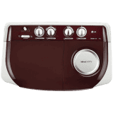 LG | P7010RRAZ | Semi-Automatic Top Loading Washing Machine | 7 kg 5 Star | Burgundy