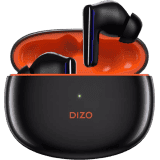 DIZO Buds Z Pro | True Wireless | Active Noise Cancellation | Bluetooth Headset | Orange, Black
