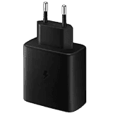 Samsung 45 W Quick Charge 3 A Multiport Mobile Charger | EP-TA845XBNGIN | Black