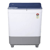 Haier Semi-Automatic Washing Machine | 9 Kg | Toughened Glass | White | HTW90-178