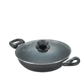Prestige Omega Granite BYK Induction Bottom Non-Stick Coated Cookware Set | Aluminium | 4 Piece