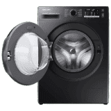 Samsung Inverter Fully Automatic Front Load Washing Machine | 9 kg | 5 Sta | Black | WW90TA046AB1TL