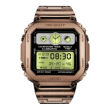 Fire Boltt Retro Smartwatch | 1.54 inch | Bluetooth call | Voice Assistance | Rose Gold  | BSW175