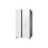 Samsung BESPOKE Convertible 5in1 Side by Side Refrigerator | 653 L | 3 Star |Twin Cooling Plus Technology | Clean White | RS76CB81A312HL