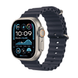 Apple Watch Ultra 2 | 49 mm | Natural Titanium | Navy Ocean Strap | MX4D3HN/A