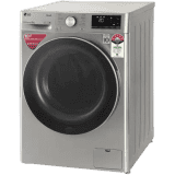 LG 8 kg Fully Automatic Front Load with In-built Heater | FHV1408ZWP | Silver