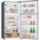LG 630 L Frost Free Double Door 3 Star Refrigerator | GR-H812HLHQ | Platinum Silver