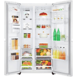 LG 675 L Wi-Fi Inverter Frost-Free Side-by-Side Refrigerator | GC-C247UGLW | White