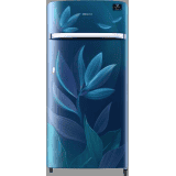 SAMSUNG 198 L Direct Cool Single Door 5 Star Refrigerator | RR21T2G2W9U/HL | Blue