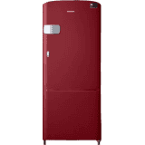 SAMSUNG 192 L Direct Cool Single Door 3 Star Refrigerator | RR20T1Y1YRH/HL | Scarlet Red