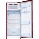 SAMSUNG 192 L Direct Cool Single Door 3 Star Refrigerator | RR20T1Y1YRH/HL | Scarlet Red