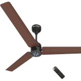 Atomberg Renesa Ceiling Fan | 1200 mm | 3 Blade | BLDC Ceiling Fan with Remote Control & LED Indicators | Matt Brown & Black