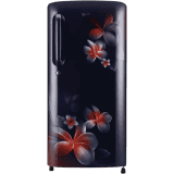 LG 190 L Direct Cool Single Door 3 Star Refrigerator GL-B201ABPD | Blue Plumeria